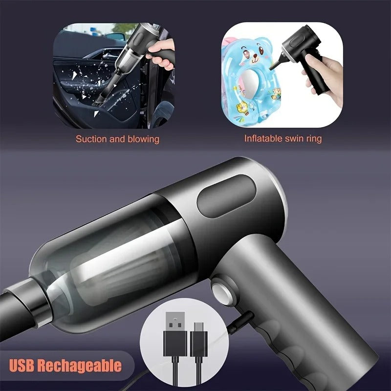 Cordless Handheld Vacuum Cleaner โ Powerful Portable Suction for Car, Home & Office