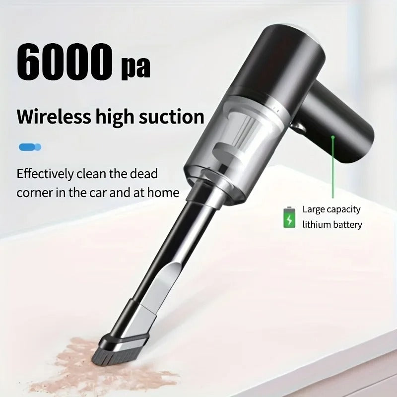 Cordless Handheld Vacuum Cleaner โ Powerful Portable Suction for Car, Home & Office