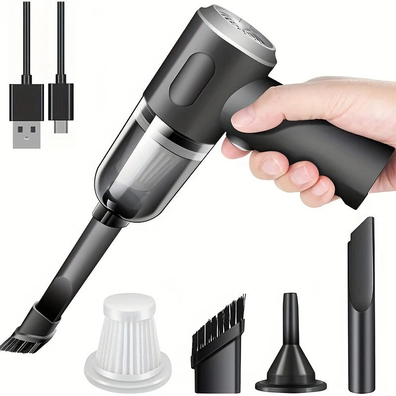 Cordless Handheld Vacuum Cleaner โ Powerful Portable Suction for Car, Home & Office
