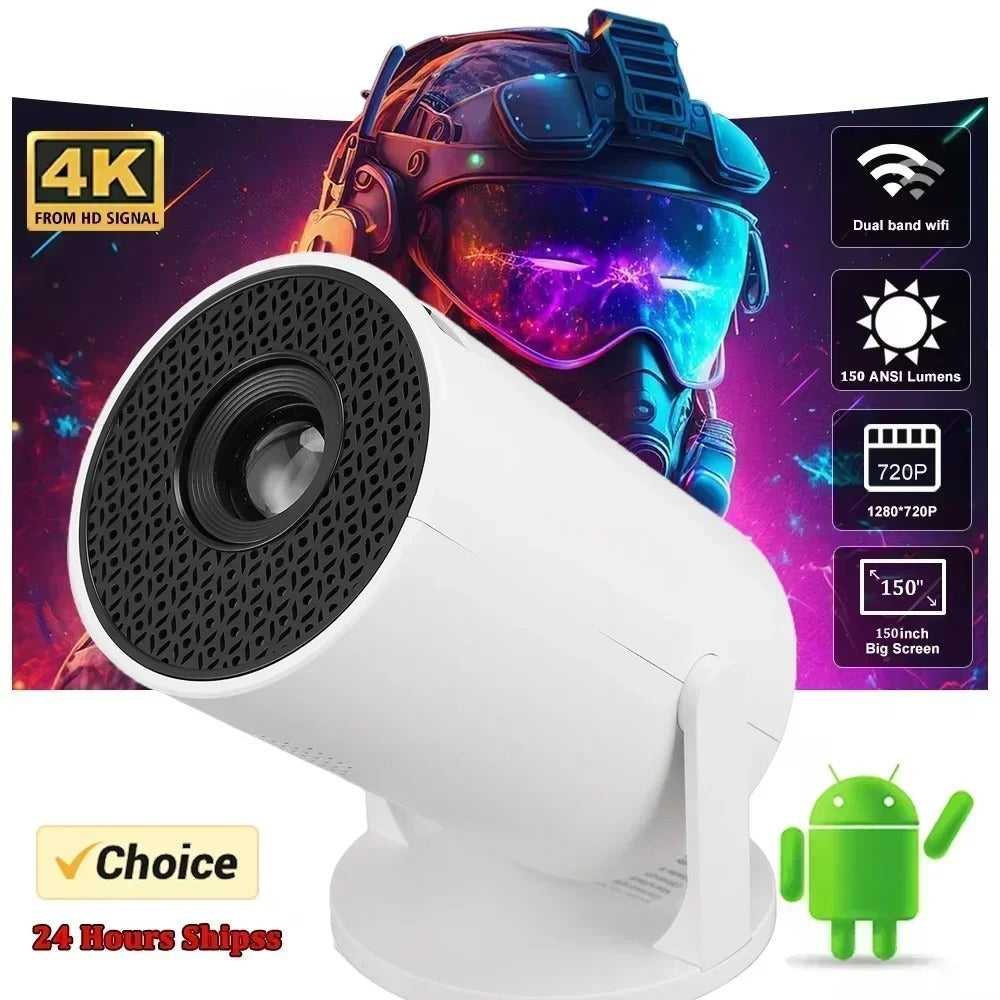 Portable Mini Projector – Full HD Home Cinema Projector for Movies, Gaming & Entertainment